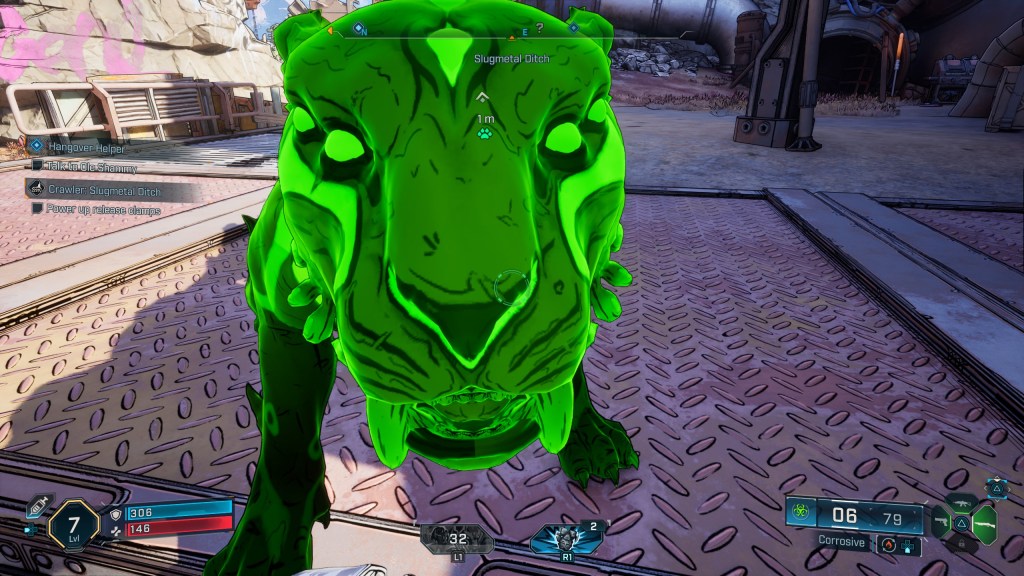 Close up image of Trouble, Vex's counterpart.